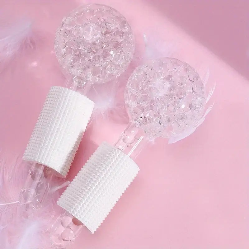 2Pcs Box LCE Globes For Facials Cooling , Balls Massager Freezer For Face And Eyes