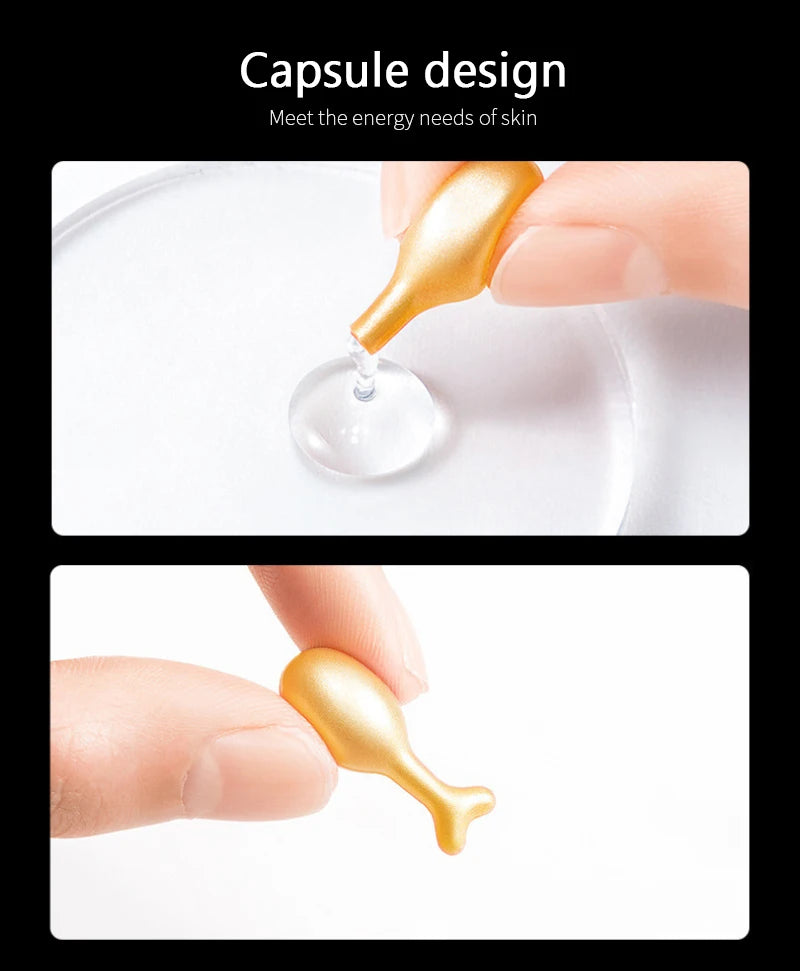 20/50Pcs Collagen Face Care Capsules Serum Spot Whitening Hyaluronic Acid Essence Korean Skin Care