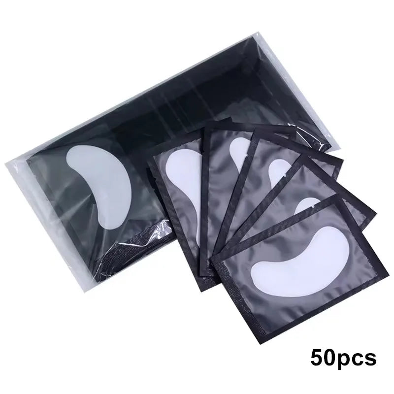 100pairs eye patches eyelash extension under eyelashes fake lashes stickers for building eyelid