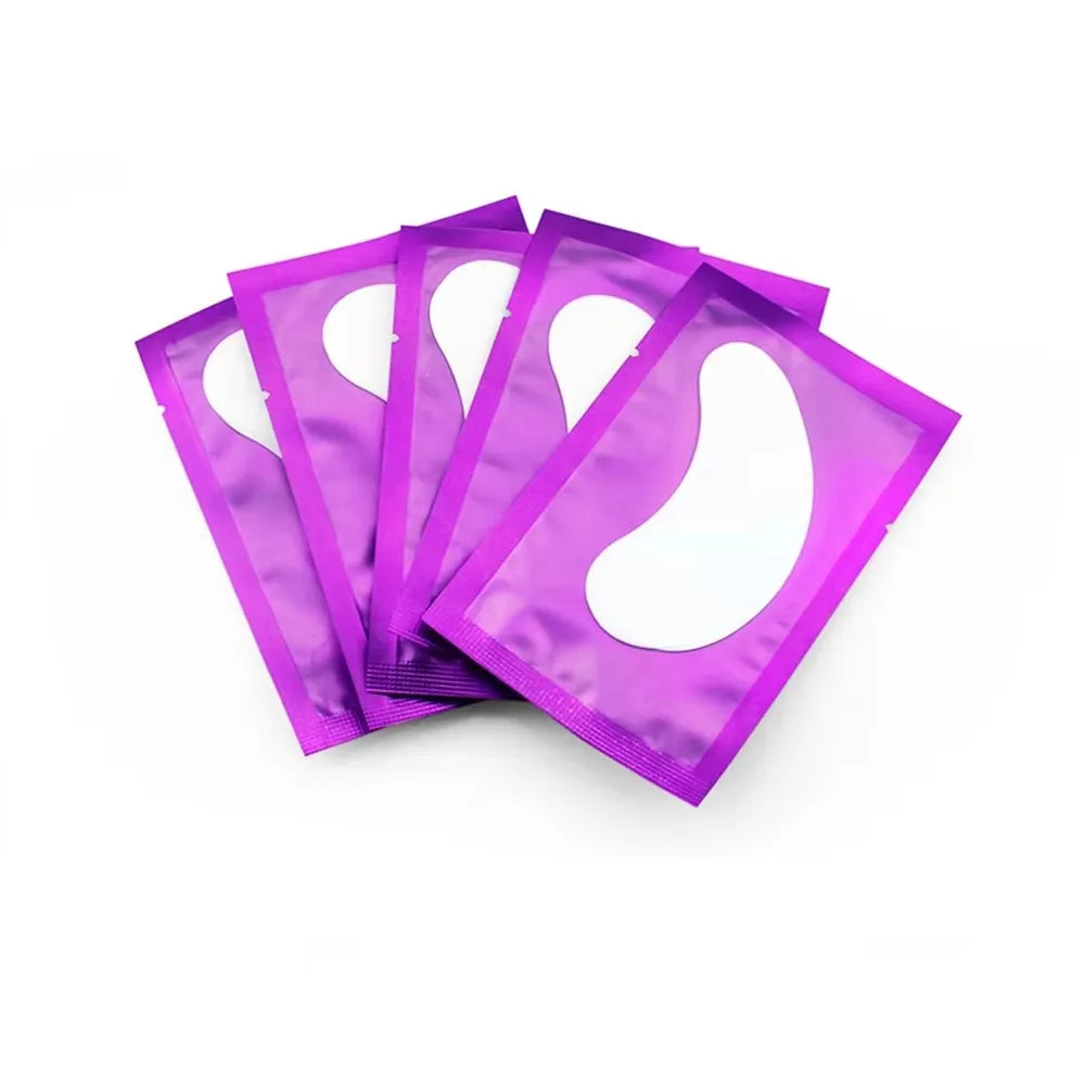 100pairs eye patches eyelash extension under eyelashes fake lashes stickers for building eyelid