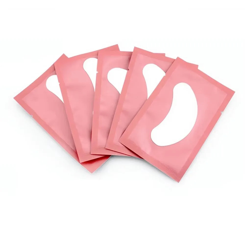 100pairs eye patches eyelash extension under eyelashes fake lashes stickers for building eyelid