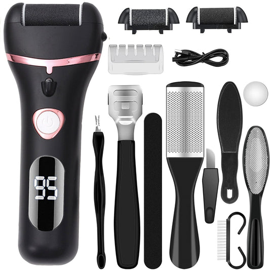 NEW Electric Foot File Rechargeable Waterproof Hard Skin Remover