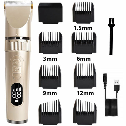 Professional Hair Clipper For Men Beard Trimmer Machine - Toubiaz