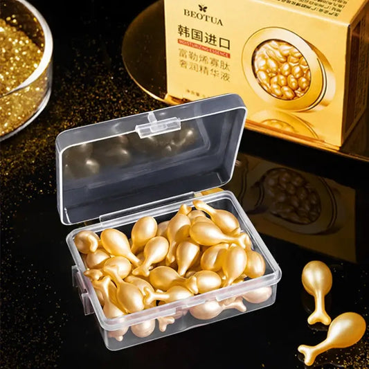 20/50Pcs Collagen Face Care Capsules Serum Spot Whitening Hyaluronic Acid Essence Korean Skin Care