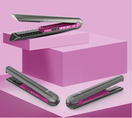 USB Wireless Charging Hair Straightener - Toubiaz